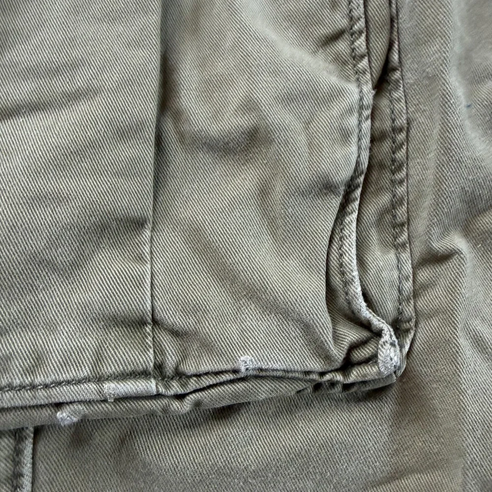 Levis Mens Cargo Pants 36x34 Khaki Olive Drab Cotton‎ Straight Leg